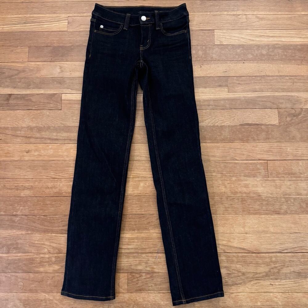 Cheap Monday Women's Sleezie Straight Dark Wash Jeans - Size 25 (US 0/2)
 b88